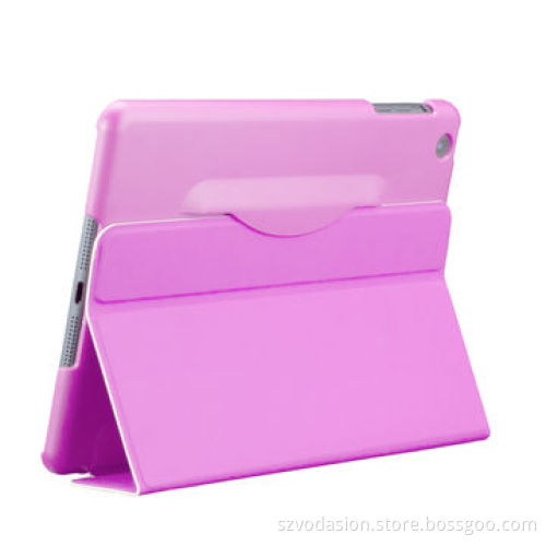 New Fashion Folding Leather Smart Protector Cover for iPad Mini, Ultra Thin, 3-fold